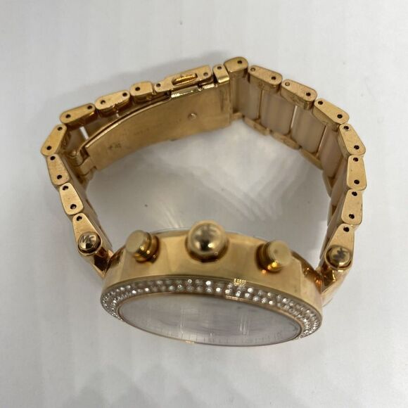 Michael Kors Parker MK5896 Womens Stainless Steel Analog Dial Quartz Watch MP871 - Picture 8 of 12